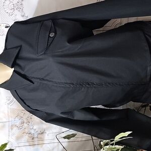 Kiko Kostadinov Murad  Asymetrical Zip Black Jacket 48